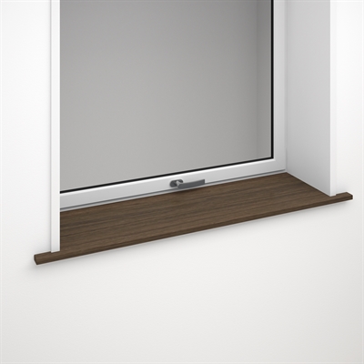 Pure Walnut lackiert SHINNOKI - Fensterbank aus furniertem MDF